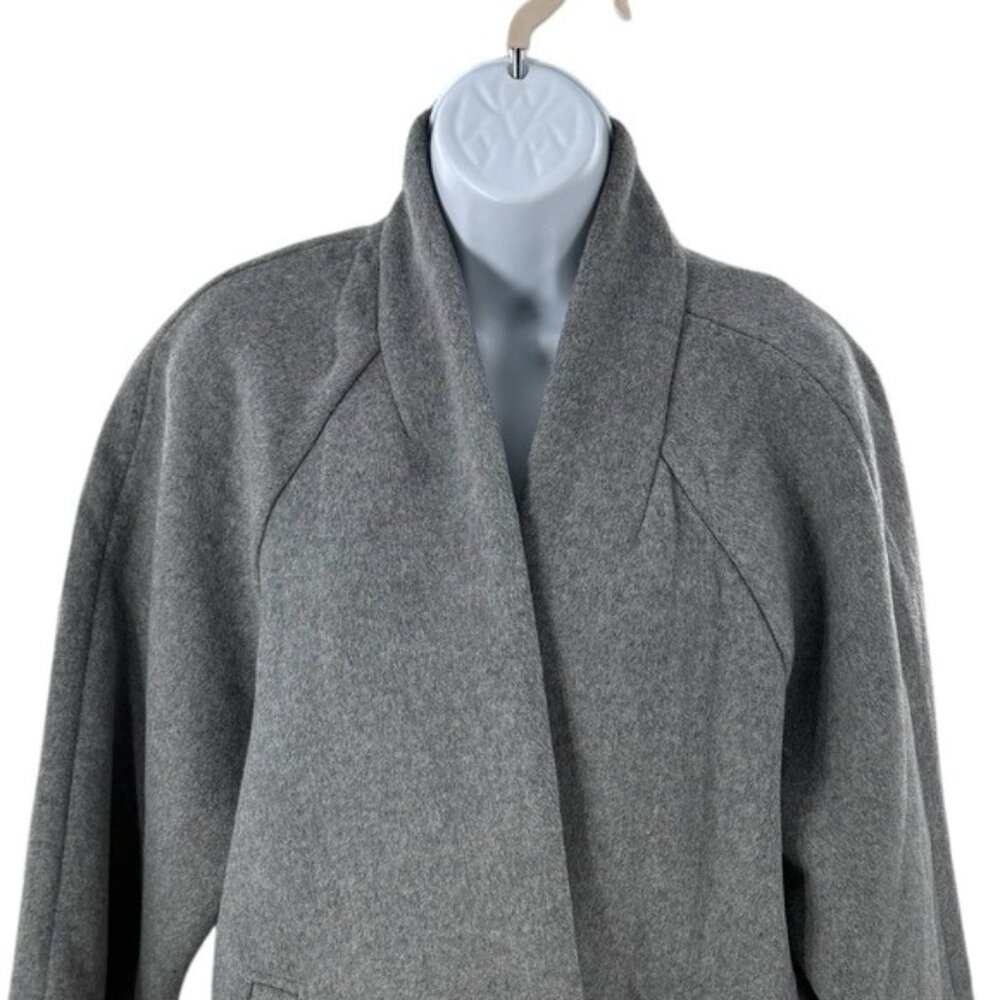 Tuckernuck NEW Gray Odelie Cape Relaxed Fit Wide Sleeve Mid-Length Jacket M/L - Picture 6 of 12